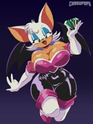 rouge the bat from sega by charupopu