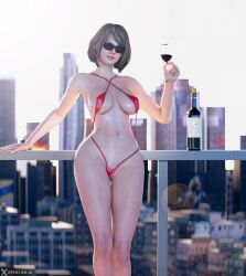 ashley graham from capcom by ephelum3d