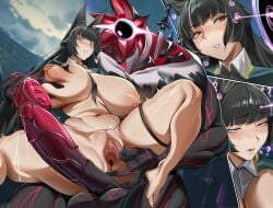 1girls 1monster anus areola ass big_areola big_ass big_breasts big_nipples big_penis big_thighs blush breasts creature defeated defeated_heroine ethereal_(zenless_zone_zero) female fox fox_ears fox_girl gigantic_ass gigantic_breasts gigantic_penis gigantic_thighs gior_dannn heroine heroine_in_trouble hoshimi_miyabi huge_areola huge_ass huge_breasts huge_nipples huge_penis huge_thighs hypnosis imminent_rape imminent_sex interspecies long_hair male mind_control monster monster_cock nipples penis pussy rape red_eyes thick_thighs thighs veiny_penis zenless_zone_zero