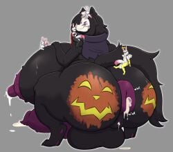 mal0 (species) from halloween by baloodial