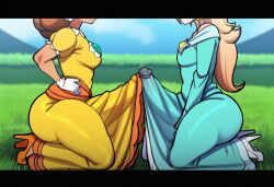 princess daisy from mario (series) by lameai