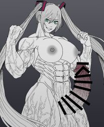hatsune miku from vocaloid by ebi tarutaru
