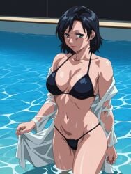 1girls ai_generated armpits bank_teller bare_midriff bare_shoulders bare_thighs bible_black bible_black_new_testament big_breasts bikini bikini_bottom bikini_top blue_eyes blue_hair blush breasts cleavage curvaceous dressing earrings feet female female_only female_pubic_hair hi_res huge_breasts lipstick long_hair makeup matching_hair/eyes midriff ocean on_knees oppai outdoors parted_bangs pool poolside pose posing posing_for_the_viewer pubic_hair pubic_hair_peek revealing_swimsuit shin_bible_black shirt short_hair shoulder_length_hair skimpy skimpy_bikini small_bikini smile solo solo_focus swept_bangs swimming_pool swimsuit thighs tight_bikini vamslave voluptuous walking walking_towards_viewer water wet wet_body wet_shirt wet_skin