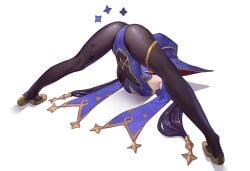 mona (genshin impact) from genshin impact by midfinger