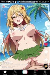 katagiri nanase from nukigee mitai na shima ni sunderu watashi wa dou surya ii desu ka? by kopako