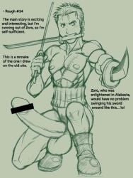 1boy artist_request balls bara bara_tiddies bara_tits barazoku biceps big_balls big_cock big_dick big_nipples big_penis big_testicles bigger_male boots censored censored_penis cock dick erect_penis erection fighting_pose foreskin foreskin_folds foreskin_pull gay half-dressed half-dressed_male half_naked half_naked_male half_nude half_nude_male haramaki holding_object holding_sword holding_weapon huge_balls huge_cock huge_testicles hyper_cock hyper_dick hyper_genitalia hyper_penis japanese_male large_balls large_cock large_dick large_glans large_penis large_testicles long_cock long_dick long_penis looking_at_viewer male male_focus male_only manly masculine masculine_male massive_cock massive_penis monochrome monster_cock monster_dick monster_penis muscles muscular muscular_arms muscular_legs muscular_male muscular_shoulders muscular_thighs nipples no_underwear one_piece penis pirate pose pre-timeskip pubic_hair quadriceps roronoa_zoro scar scar_on_chest solo solo_focus solo_male sword sword_in_mouth swords swordsman testicles translated translation translation_edit trapezius yaoi zoro zoro_(one_piece)