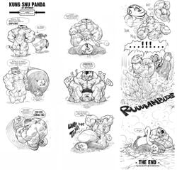 2014 abs anthro bear biceps big_dom_small_sub big_muscles breasts death_by_snoo_snoo dialogue duo extreme_muscles feline female forced gettar82 heart hyper hyper_muscles kung_fu_panda mammal master_tigress muscles muscular_female po rape size_difference stripes text tiger translation_request vein