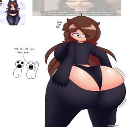ass big_ass big_breasts breasts hyper_ass jadusty1