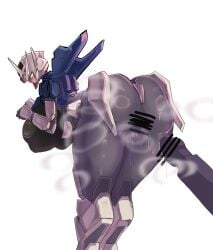 aoaka_murasaki gundam gundam_aerial gundam_suisei_no_majo large_breasts living_machine mecha mecha_focus mecha_girl mobile_suit robot robot_girl tagme