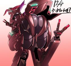 tr-6 woundwort from gundam by 124woundwort