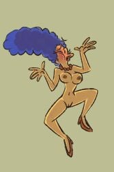 1girls 20th_century_fox 20th_century_studios against_glass blue_hair blush blushing boobs brapplesauce breasts completely_naked completely_nude completely_nude_female embarrassed embarrassed_naked_female embarrassed_nude_female enf exposed exposed_breasts exposed_pussy female fox_corporation functionally_nude functionally_nude_female gracie_films heels heels_only marge_simpson matt_groening naked necklace necklace_only nude pussy shoes shoes_only the_simpsons the_simpsons_movie the_simpsons_reference yellow_skin