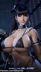 3d ai_generated ai_voice_acted alisai752 animated big_breasts eve_(stellar_blade) huge_breasts stellar_blade tagme video