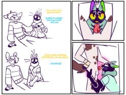 adult adults assisted_fellatio assisted_masturbation assisted_oral bandaged_hand bandages before_sex between_legs black_body black_eyes blowjob blowjob_face brown_fur cant_use_hands caring catboy catgirl chaimberlain_(garftism) cheeks_full clothed color colored comic concern concerned concerned_look consensual couple couple_(romantic) couple_art couple_love cute cute_face deer dialogue drool drooling during_sex face_fucking feline furry furry_ears furry_female furry_male furry_only furry_tail garftism gay gay_sex genderfluid green_ears harland_(cassinij) healing healthy_relationship helping_hand holding_hands holding_head hurt in_love in_love_with_partner injured injury jumper kneeling kneeling_oral_position knot knotted_penis latex_gloves looking_at_partner looking_down mating naked non_binary nurse nurse_clothing nurse_uniform oral oral_sex prelude prologue romance romantic romantic_ambiance romantic_couple saliva saliva_trail sexy_nurse side_view sketch spots spotted_body spotted_fur standing straight straight_sex swallowing swallowing_cum swallowing_penis_while_deepthroat text three_panels unable_to_ejaculate uniform uniform_female uniformed_male uploaded_by_artist white_body white_fur yellow_eyes