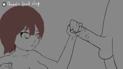 1girls 2d 2d_animation animated audio blank_background blowjob cum cum_in_mouth cum_inside cum_on_face cum_on_hair cumshot facial fellatio hand_on_penis handjob monochrome multiple_cumshots opennsfwsp original penis penis_in_mouth sound sound_effects tagme video
