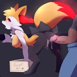 after_sex anal anthro anus bent_over big_breasts big_penis braixen breasts canine collaboration cum cum_string duo female fox human human_on_anthro interspecies kami-chan male male_human/female_anthro male_human/female_pokemon mammal naomy nintendo nude penis pokémon_(species) pokemon pokemon_(species) pussy sex straight thick_thighs