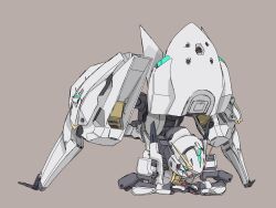 tr-6 woundwort from gundam by menmenmenma2