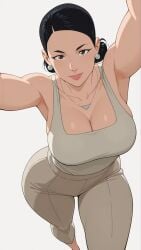 1girls ai_generated ass big_breasts bimbo black_hair breasts debbie_grayson dreamlandai female female_only hourglass_figure huge_breasts invincible invincible_(comics) invincible_(tv_series) mature_female milf solo solo_female tagme thick_thighs venus_body voluptuous voluptuous_female white_female wide_hips