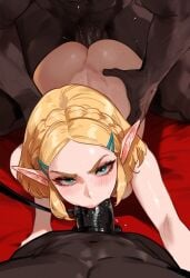 1girls 2boys 2boys1girl absurdly_large_cock ai_generated all_fours artist_request ass big_ass big_penis blonde_hair blowjob blue_eyes breath_of_the_wild cock cock_hungry cock_worship dark-skinned_male dark_penis dark_skin deep_blowjob deepthroat fellatio female interracial justgens light-skinned_female light_hair male naked nintendo oral oral_sex penetration princess_zelda sex spitroast tears_of_the_kingdom the_legend_of_zelda the_legend_of_zelda:_breath_of_the_wild tight_throat zelda_(tears_of_the_kingdom)