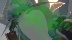 3d anus ass asshole big_ass blender fart fart_cloud fart_fetish farting farts female fetish firefly_(honkai:_star_rail) gassy half_naked honkai:_star_rail no_panties nude nude_female patreon smell smelly_ass solo upskirt