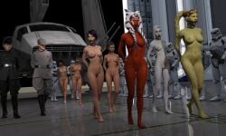 3d abducted ahsoka_tano arms_behind_back ball_gag ballgagged barefeet barefoot bo-katan_kryze bondage bound captured clothed_male_nude_female clothes_removed cmnf defeated embarrassed embarrassed_nude_female enf enslaved female gagged handcuffed harem hera_syndulla heroine humiliation interspecies kidnapped koska_reeves male mandalorian merrin multiple_boys multiple_girls naked naked_in_public nightsister nude nudity princess princess_leia_organa royalty sabine_wren star_wars star_wars_rebels stormtrooper stripped togruta twi'lek