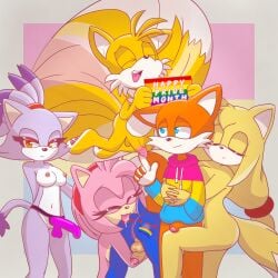 amy_rose anthro anthro_on_anthro blaze_the_cat chionki dick dildo female_on_female flag flying_fox furry furry_breasts furry_female furry_male group group_nudity group_picture group_sex lgbt lgbt_pride lgbt_pride_month lgbtq+ male male/male male_on_male miles_tails_prower mobian month pansexual picture_frame possessive pride pride_month pussy small_penis sonic_(series) sonic_oc sonic_the_hedgehog sonic_the_hedgehog_(series) strap-on submissive submissive_male tails tails_the_fox zooey_the_fox