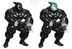 2024 2_penises abs absurd_res animal_genitalia anthro ardor_(machokefucker) biceps big_muscles bodily_fluids bodysuit clenched_teeth clothing cum cxcxxcxxxx digital_media_(artwork) diphallia diphallism double_masturbation erection feet fish gay genital_fluids genital_slit genitals hi_res indiana_jaws_(yo-kai_watch) latex latex_bodysuit latex_clothing latex_skinsuit level-5 male marine masturbation multi_genitalia multi_penis muscular muscular_anthro muscular_male muscular_thighs pecs penis shark simple_background skinsuit solo symbiote symbol teeth tight_clothing white_background yo-kai_watch