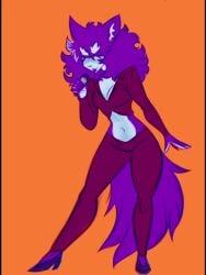 anthro big_breasts breasts character_request cleavage female furry tagme thick_thighs timelapse video wide_hips yurisylentra