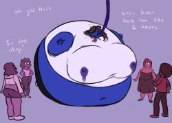 big_ass big_breasts blimpixels blueberry_inflation breasts bubble_ass cleavage female huge_ass huge_breasts sunken_head sunken_limbs thick_thighs wide_hips