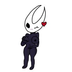 big_breasts big_butt big_nipples big_thighs blush blushing_at_viewer bug female female_masturbation female_only furry furry_only heart hollow_knight hornet_(hollow_knight) masturbation no_bra no_panties nude nude_female simple white_background wink winking winking_at_viewer