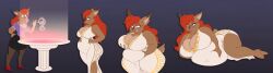 bbw big_breasts breasts female furry goblin0verlord huge_breasts overweight tagme thick_thighs weight_gain wide_hips