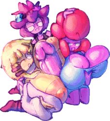 bitwily chloe_(vivilove) ere_(bitwily) gummie_(bitwily) hyper_breasts hyper_penis tagme