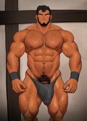 1boy abs bara biceps big_balls big_penis bodybuilder bulge censored chest_hair flaccid hairy_legs hairy_male hairy_thighs huge_balls huge_cock huge_testicles hunk kuromine_hiraya male male_focus male_only massive_cock massive_penis muscle muscles muscular muscular_arms muscular_legs muscular_male muscular_thighs nipples pecs penis solo solo_male tagme testicles video yuatari