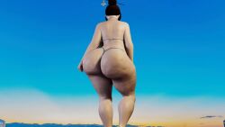 1girls 3d animated ass ass_shake bikini cellulite curvy female huge_ass mei_(overwatch) mp4 no_sound overwatch overwatch_2 shorter_than_30_seconds shorter_than_one_minute superdougie tagme thick_thighs video voluptuous walking wide_hips