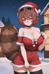 ai_generated ass big_breasts breasts christmas female female_only holidays indie_virtual_youtuber jp3641 long_hair pink_hair rakkun shorts solo solo_female thick_ass thick_thighs thighs twitch twitch.tv twitter virtual_youtuber vtuber youtube youtube_hispanic youtuber youtubers