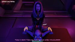 3d alien alien_girl alien_humanoid animal_genitalia_on_humanoid asari ball_gag bondage canine_penis canine_penis_on_humanoid comic comic_page dubious_consent english english_text futa_on_female futanari knotted_penis liara_t'soni mass_effect penis quarian self_upload tali'zorah_nar_rayya vikhlop