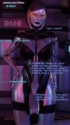 1futa 3d alien alien_girl blender cock_pointing_towards_viewer comic comic_page dialogue edi english english_text futa_only futanari liara_t'soni looking_at_viewer mass_effect penis_pointing_toward_viewer penis_towards_viewer presenting presenting_penis robot robot_futa robot_girl robot_penis solo submissive_pov taker_pov text tinted_eyewear vikhlop visor watermark