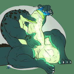 2014 alligator anthro balls biceps big_balls big_muscles big_penis blue_skin claws cock_vore danandnite dragon fangs green_skin horn huge_cock hyper hyper_balls hyper_penis inside_balls licking luminescent male male_only male_urethral_insertion masculine muscles pecs penetration penis reptile scalie sitting teeth toe_claws tongue tongue_out uncut urethral urethral_insertion urethral_penetration vein vore