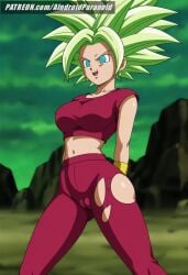 ai_generated aindroidparanoid ass big_ass big_breasts big_butt busty cameltoe curvy cute dragon_ball dragon_ball_super fat_ass female female_only fit_female green_eyes hips huge_ass huge_breasts kefla large_ass large_breasts legs mountains narrow_waist outdoors ripped_clothing slim_waist smug stable_diffusion super_saiyan teal_eyes thick_ass thick_thighs voluptuous waist wide_hips