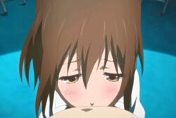 animated breasts brown_hair female iinari21_saimin_kanojo rape sex