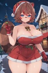 ai_generated ass big_breasts breasts christmas female female_only holidays indie_virtual_youtuber jp3641 long_hair pink_hair rakkun shorts solo solo_female thick_ass thick_thighs thighs twitch twitch.tv twitter virtual_youtuber vtuber youtube youtube_hispanic youtuber youtubers