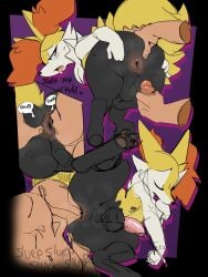 1femboy 3:4 anal animal_genitalia anthro anus ass balls bodily_fluids braixen bubble_ass bubble_butt butt_sniffing duo femboy femboy_focus femboy_on_male femboy_only femboysub generation_6_pokemon genitals hi_res human humanoid_genitalia humanoid_penis imminent_anal imminent_penetration imminent_sex interspecies knot_in_sheath licking_anus licking_ass male male/male mammal masturbation musk nintendo oral penis pokemon pokemon_(species) pokephilia presenting presenting_anus presenting_ass presenting_hindquarters raised_leg rimjob rimjob_face rimming rimming_femboy rimming_male sex sheath sniffing sniffing_anus spazkid spread_butt spreading sweat thick_ass thick_thighs third-party_edit twink