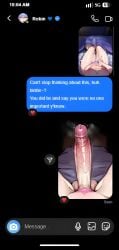 1boy 1femboy 1girls 2d ai_generated balls bed big_balls big_breasts big_cock big_penis big_testicles breasts cellphone chat_log cock cyrene_(honkai:_star_rail) cyreneceo english english_text erection fake_phone_screenshot fake_screenshot female female_pov femboy genderswap_(ftm) gigantic_cock gigantic_penis honkai:_star_rail huge_balls huge_cock huge_testicles large_balls large_breasts large_cock large_penis large_testicles large_thighs male male/female massive_cock massive_penis penis phone pov precum pubic_hair robin_(honkai:_star_rail) rule_63 selfie smartphone steam testicles text text_messaging thick_cock thick_penis thick_thighs thighs timestamp uncensored vein veins veiny veiny_cock veiny_penis