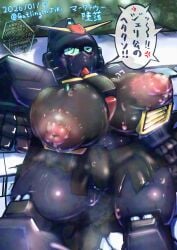 gatlinghijiki gundam living_machine mecha mecha_focus mecha_girl mobile_suit robot robot_girl rx-178_gundam_mk-ii tagme zeta_gundam