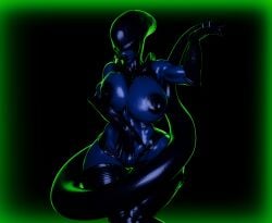 3d 3d_(artwork) 3d_model 3d_render absurd_res alien alien_(franchise) alien_girl alien_humanoid armac104 big_breasts blender blender_(artwork) blender_(software) blender_cycles crossed_legs dark_background hand_over_crotch high_quality high_resolution highres hourglass_figure monster_girl second_mouth sweat sweating sweaty_body tail tail_grab tail_wrapped_around_body tongue tongue_out