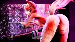 3d five_nights_at_freddy's fnaf foxy_(fnaf) looking_back pirate_cove presenting_hindquarters pussy solo tagme