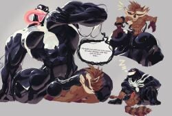 2026 5_fingers abs alien alien_humanoid anal anal_sex anthro anthro_penetrating anthro_penetrating_humanoid ass athletic athletic_anthro athletic_male balls big_butt big_muscles big_pecs black_body black_claws bodily_fluids brown_body brown_fur brown_hair claws cowgirl_position dialogue duo english_description english_text erection facesitting fingers from_front_position fur genital_fluids genitals grey_background guardians_of_the_galaxy hair hi_res humanoid humanoid_genitalia humanoid_on_anthro humanoid_penetrated humanoid_penis interspecies larger_penetrated leaking_precum long_tongue male male/male male_penetrated male_penetrating male_penetrating_male mammal marvel marvel_rivals masedumpy mohawk muscular muscular_humanoid muscular_male navel nipples nude_anthro nude_male on_bottom on_top open_mouth pecs penetration penile penile_penetration penis pink_nipples precum procyonid raccoon red_eyes rocket_raccoon sex sharp_teeth simple_background sitting_on_another size_difference sleeping small_top_big_bottom sound_effects speech_bubble symbiote teeth text tongue vein veiny_penis venom_(marvel) vowelless vowelless_sound_effect whiskers zzz