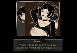 1boy 2d 2girls andrew_graves ashley_graves black_hair breasts brother_and_sister caught caught_by_mother caught_in_the_act choker closed_eyes dialogue english_text female fuzzlogik groping_breasts groping_from_behind implied_fingering incest male nipple_play nipples ponytail renee_graves shirt_lift siblings spying straight the_coffin_of_andy_and_leyley voyeur