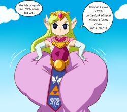 princess zelda from nintendo by schnauzercito