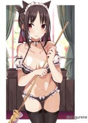 1girls 2d 2d_(artwork) 2d_artwork alternate_breast_size armband average_breasts bare_arms bare_belly bare_chest bare_hands bare_hips bare_midriff bare_navel bare_shoulders bare_skin belly belly_button bikini bikini_bottom bikini_top black-haired_female black_bikini black_bikini_bottom black_bikini_top black_choker black_hair black_legwear black_stockings black_swimsuit black_swimwear black_thigh_highs black_thighhighs breasts breasts_apart broom choker cleavage collarbone curvaceous curvaceous_body curvaceous_female curvaceous_figure curvaceous_hips curvaceous_teen curvy curvy_body curvy_female curvy_figure curvy_hips curvy_teen day daylight daytime digital digital_art digital_drawing digital_drawing_(artwork) digital_media digital_media_(artwork) drawing elbows exposed_arms exposed_belly exposed_chest exposed_hips exposed_midriff exposed_navel exposed_shoulders exposed_skin eyebrows_visible_through_hair female female_focus female_only fingers frilled_bikini frilled_bikini_bottom frilled_bikini_top groin hair_ribbon hair_tie half_naked half_nude halterneck head_tilt high_resolution high_school_student highres indoor indoor_nudity indoors inguinal_crease inguinal_ligament kaguya-sama_wa_kokurasetai_~tensai-tachi_no_renai_zunousen~ lean_figure legwear lips long_hair looking_at_viewer maid maid_bikini maid_cap maid_headdress medium_breasts midriff naked naked_female naked_woman narrow_waist navel nude nude_female nudity parted_bangs red-eyed_female red_eyes red_hair_ribbon red_hair_tie red_ribbon ribbon school_girl semi_nude shigurene shinomiya_kaguya shoulders slender_body slender_waist slim_waist solo standing stockings string_bikini swimsuit swimwear teen_girl teenage_girl teenager thigh_gap thigh_highs thighhighs thighs tilted_head upper_body wide_hips young_female young_woman