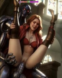 ai_assisted ai_generated animated conjugal_slavery defeated_superheroine eggplantclub elizabeth_olsen enemies_with_benefits looking_pleasured marvel marvel_cinematic_universe pleasure_face realistic robot_humanoid robot_on_human scarlet_witch tagme throne_sex ultron vaginal_penetration video